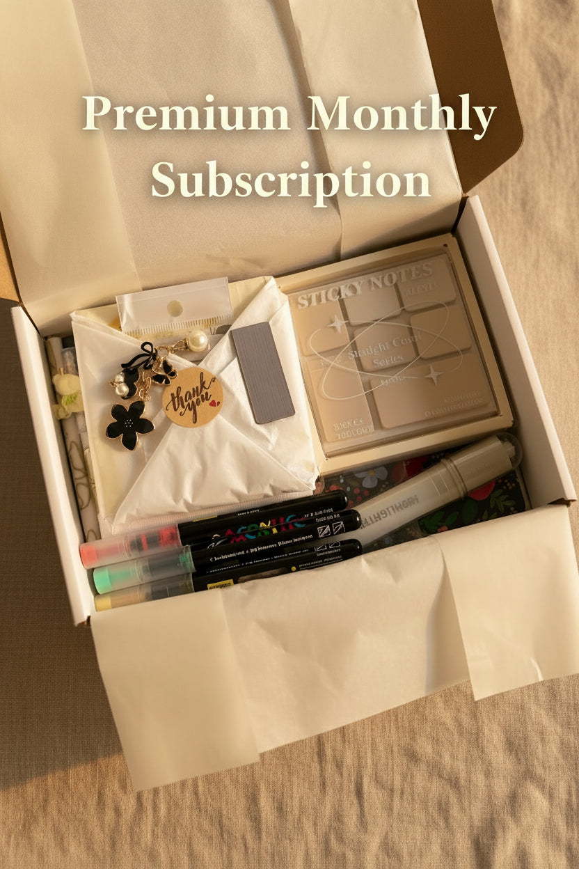 Bookish Stationery Monthly Subscription