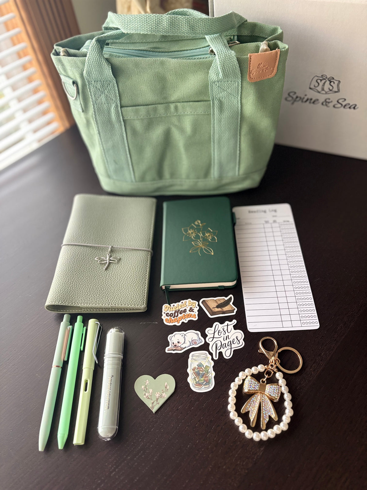 Bag-ish Lite: On-the-Go Stationery, Reader & Bookish gift bundle