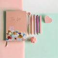 Pink Floral Journal Bundle